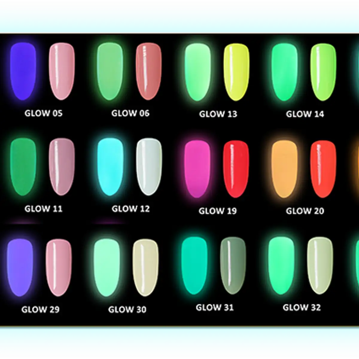 WAVEGEL 4in1 Set - Glow In The Dark