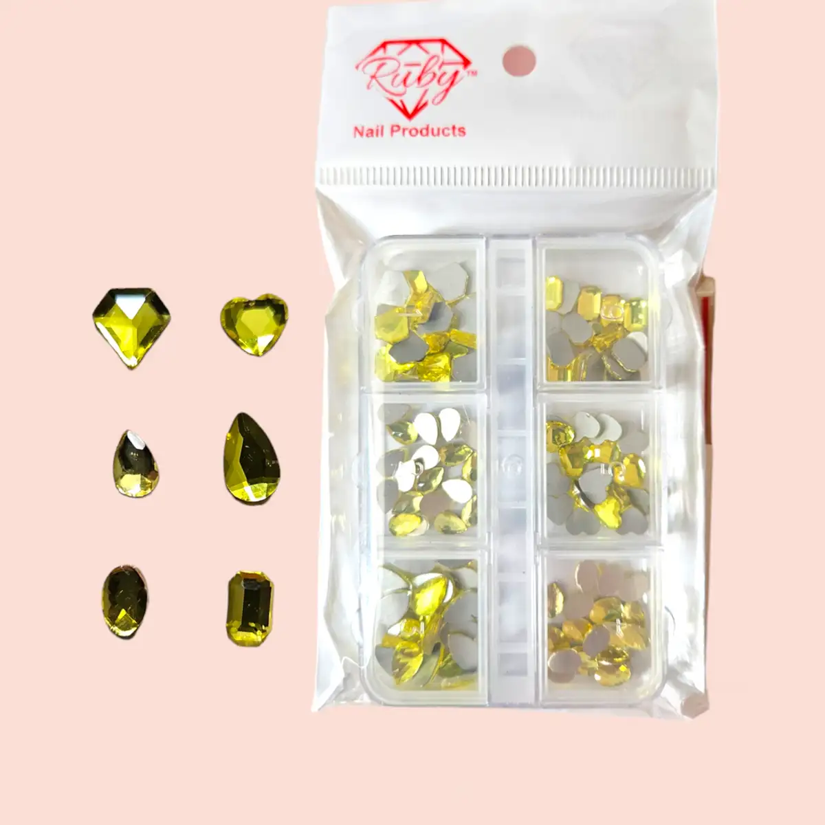 120pcs Citrine