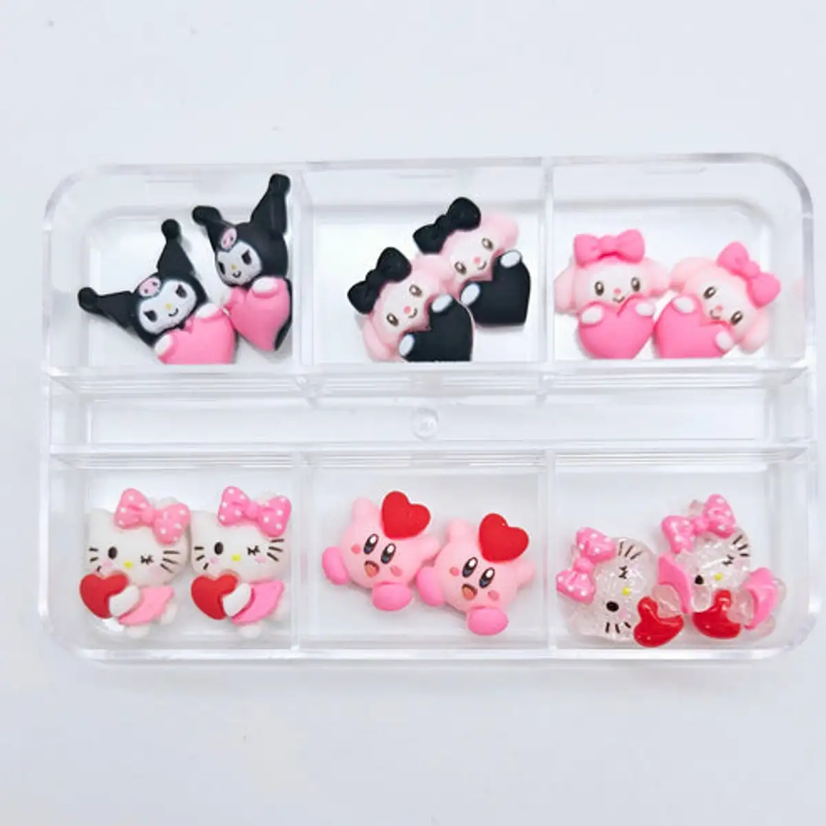 12pcs mix 6grid