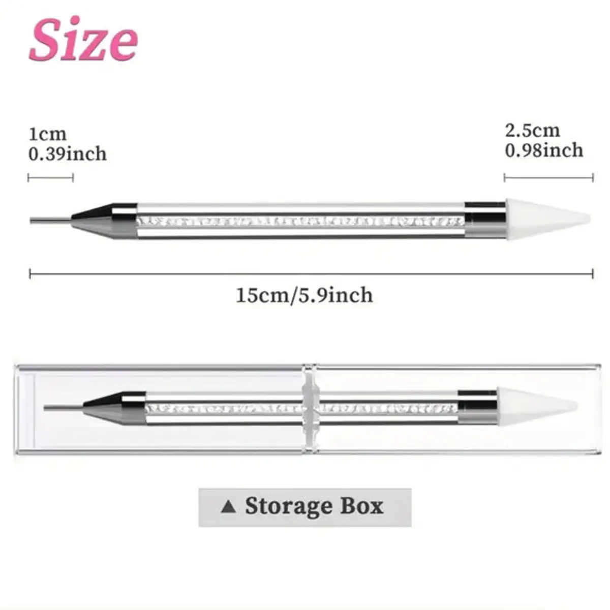 Rhinestone Picker Tool (White)