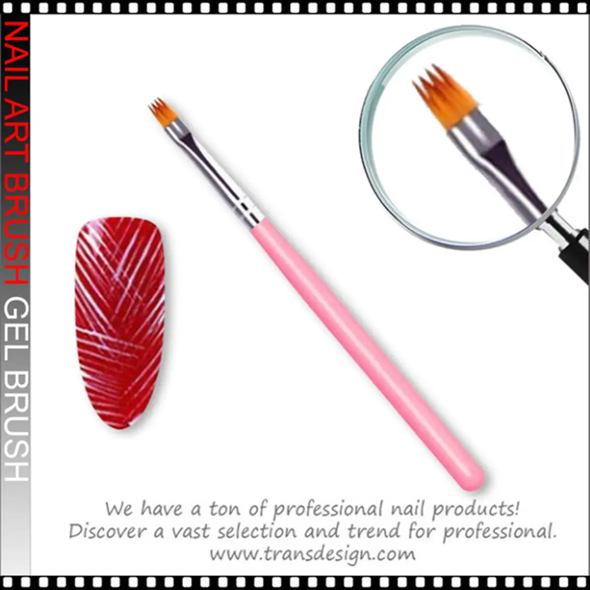 FLEXBRUSH Nail Art | Gel Brush Corrugated