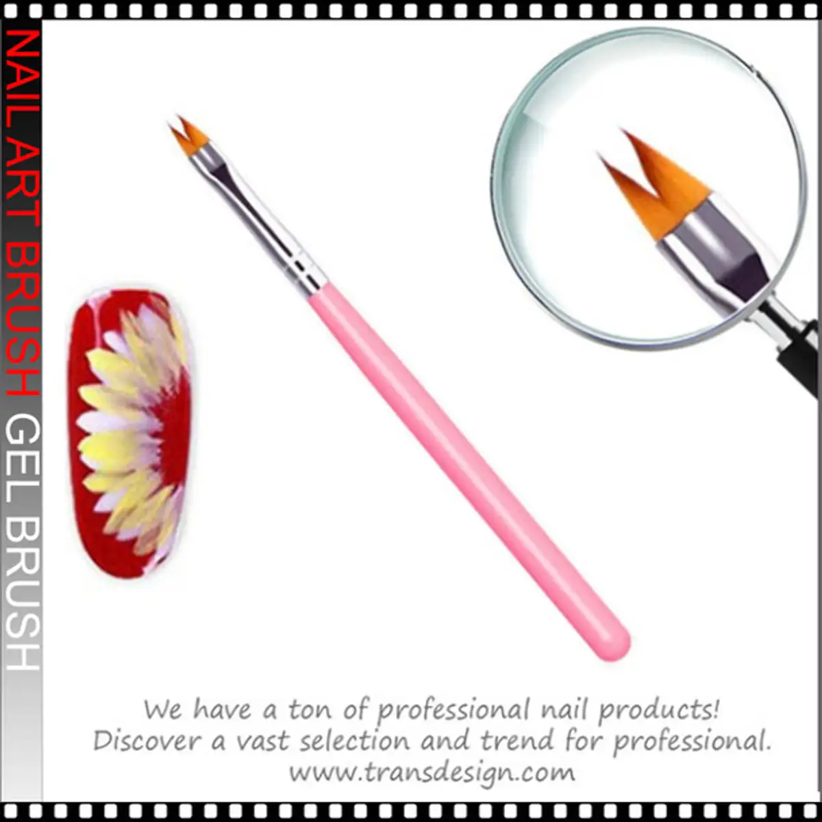 FLEXBRUSH Nail Art | Gel Brush Swallowtail