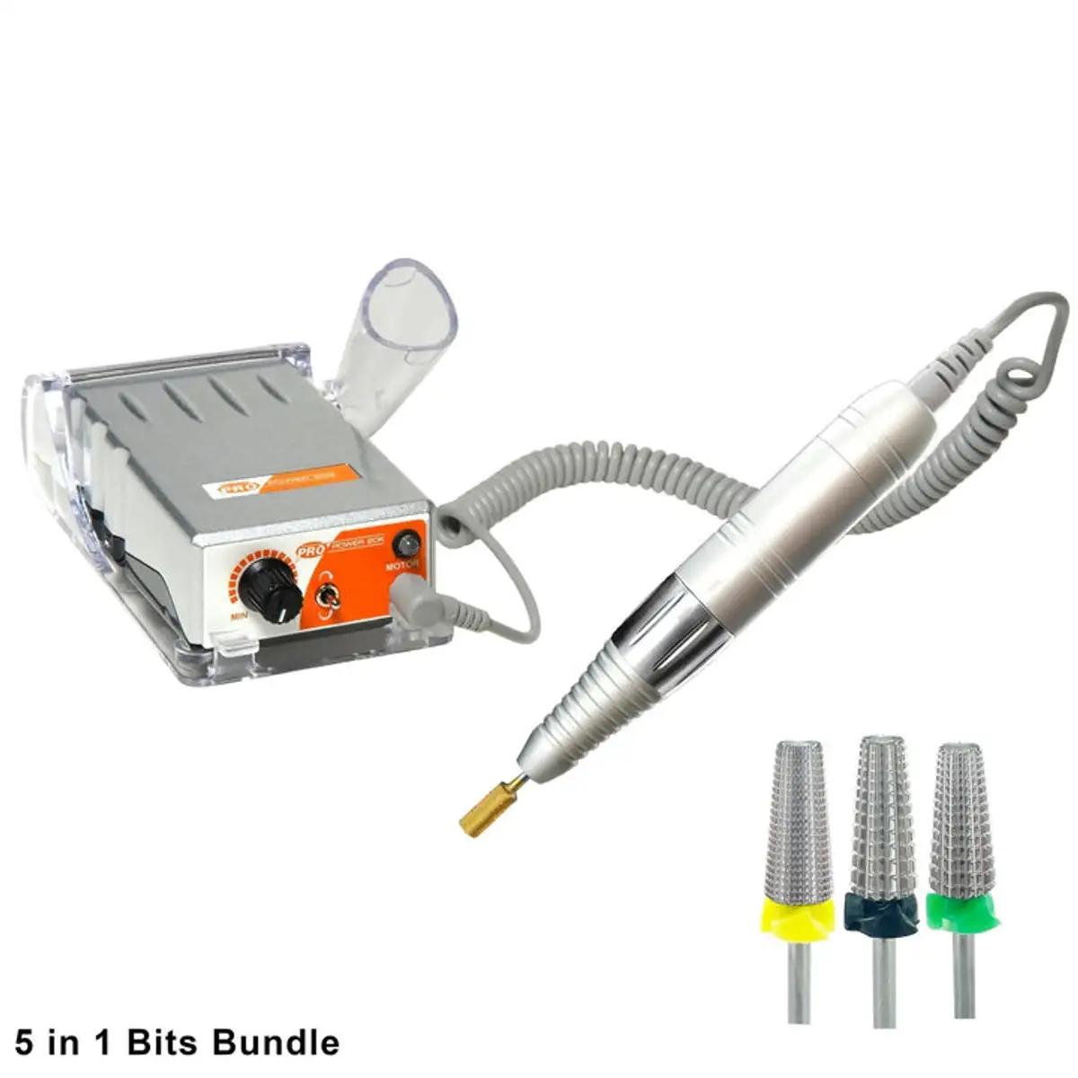 20K Electric File + 5 in 1 Bits Bundle
