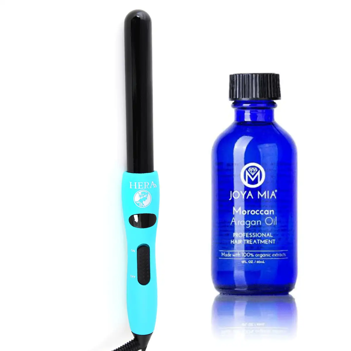 TEAL Curling Wand + Argan Oil