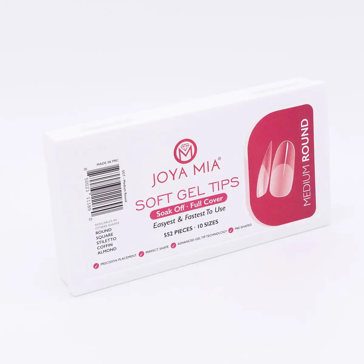 Soft Gel Tips - Medium Round